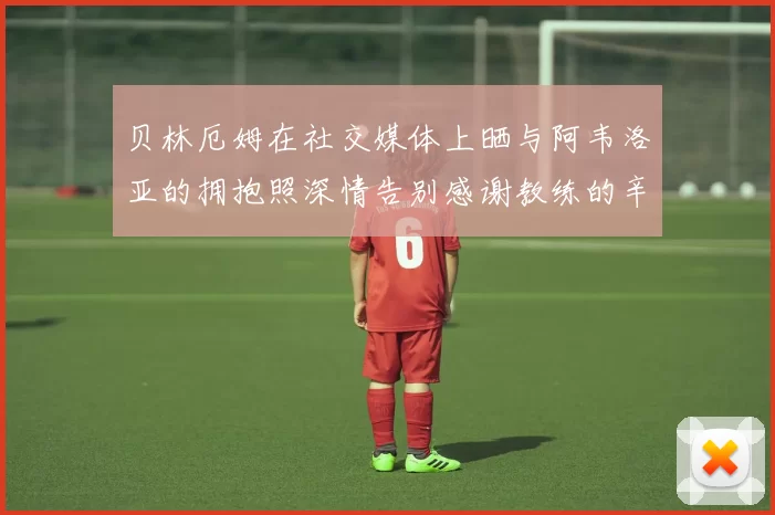 贝林厄姆在社交媒体上晒与阿韦洛亚的拥抱照深情告别感谢教练的辛勤付出